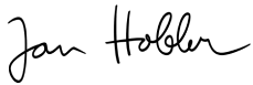 Jan Hobler's signature